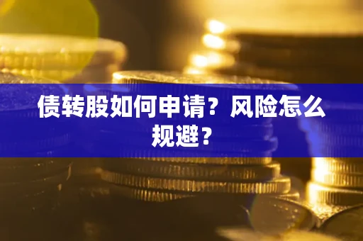武汉债转股如何申请？风险怎么规避？