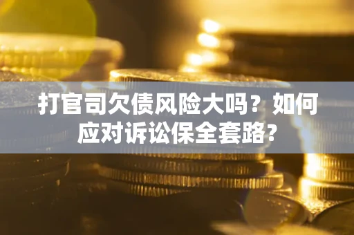 武汉打官司欠债风险大吗？如何应对诉讼保全套路？